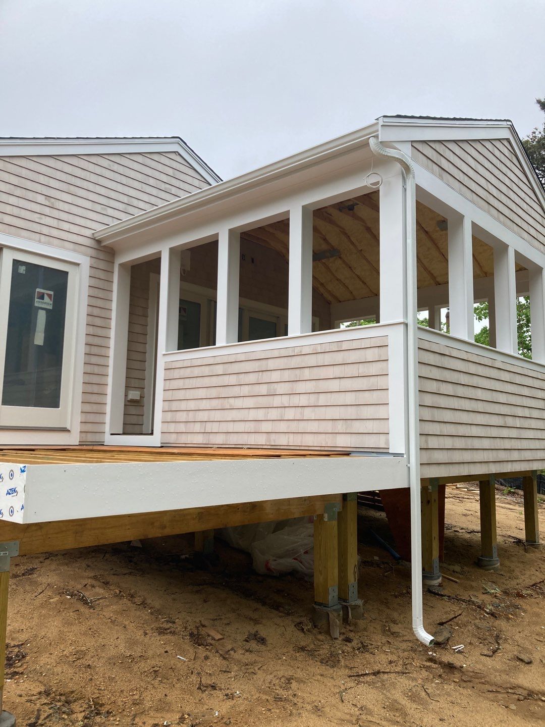 Gutter Installation using 5" K-Style Aluminum Gutter in Harwich, MA by Gutter Pro Enterprises