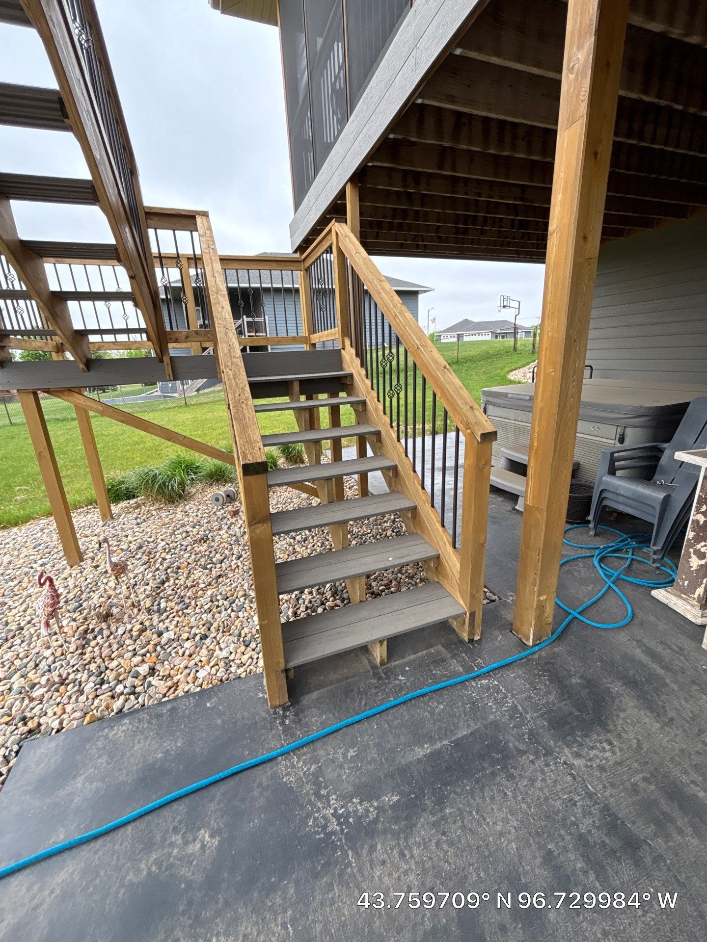 Deck Staining in Baltic by Select Painting, Coatings & Garage Cabinets