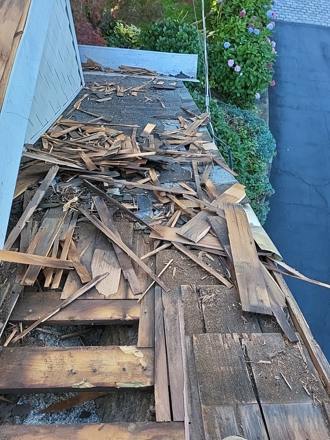 Residential Roofing Installation using Owens Corning Duration Onyx Black by A Plus Exterior