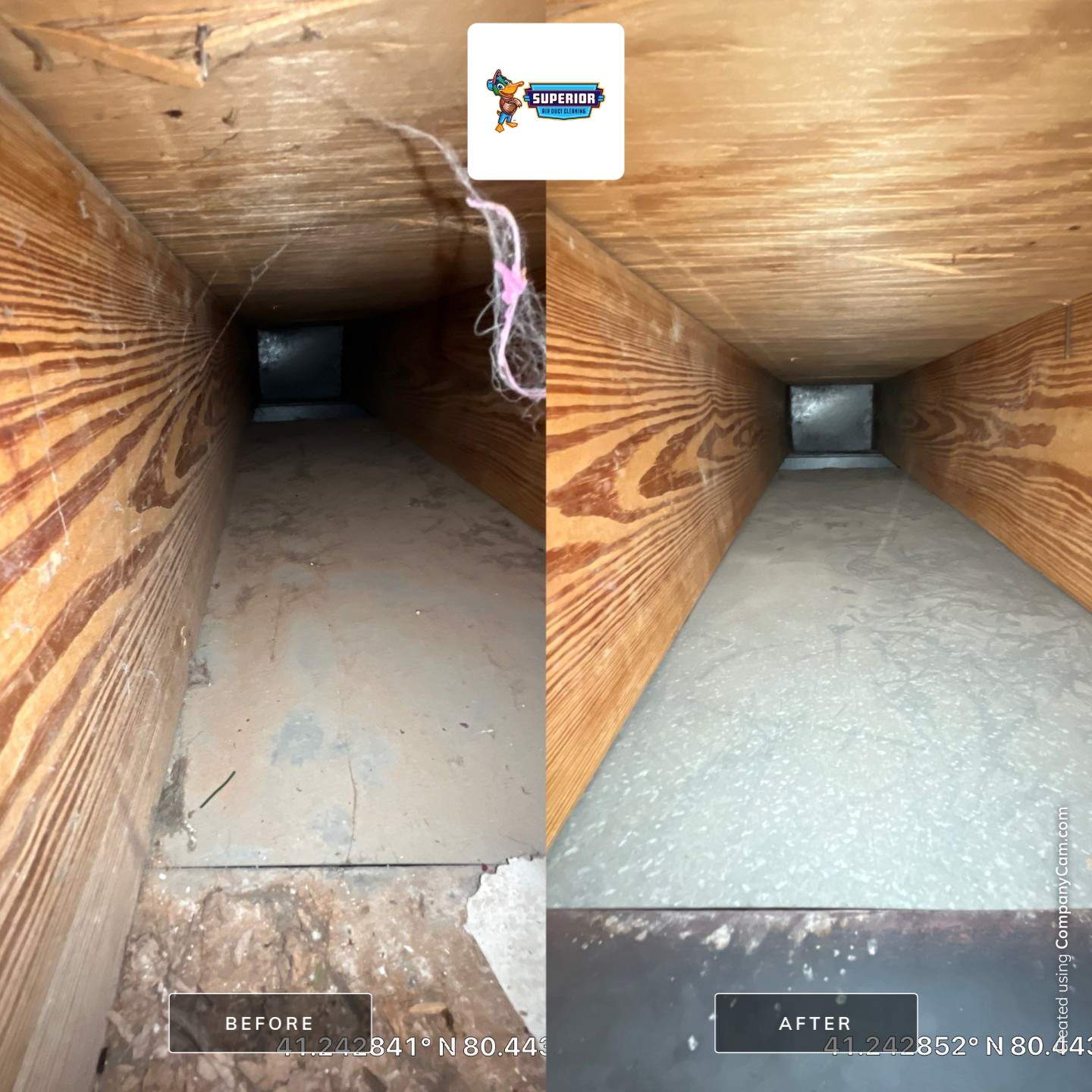Air Duct Cleaning With a Vacuum Truck in Hermitage, PA by Superior Air Duct Cleaning