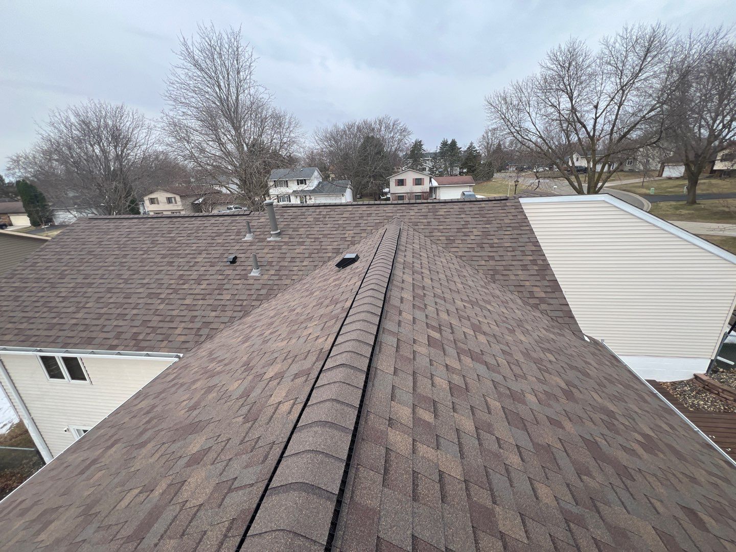 Hail Damage Roof Replacement – Owens Corning Duration in Teak | Cottage Grove, MN by First Impressions Exteriors