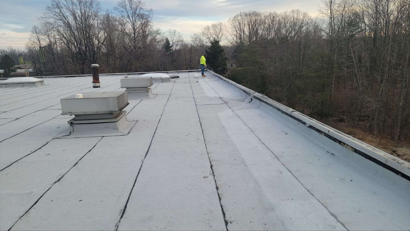 Roof Installation using ELEVATE Coating by ExteriorPros