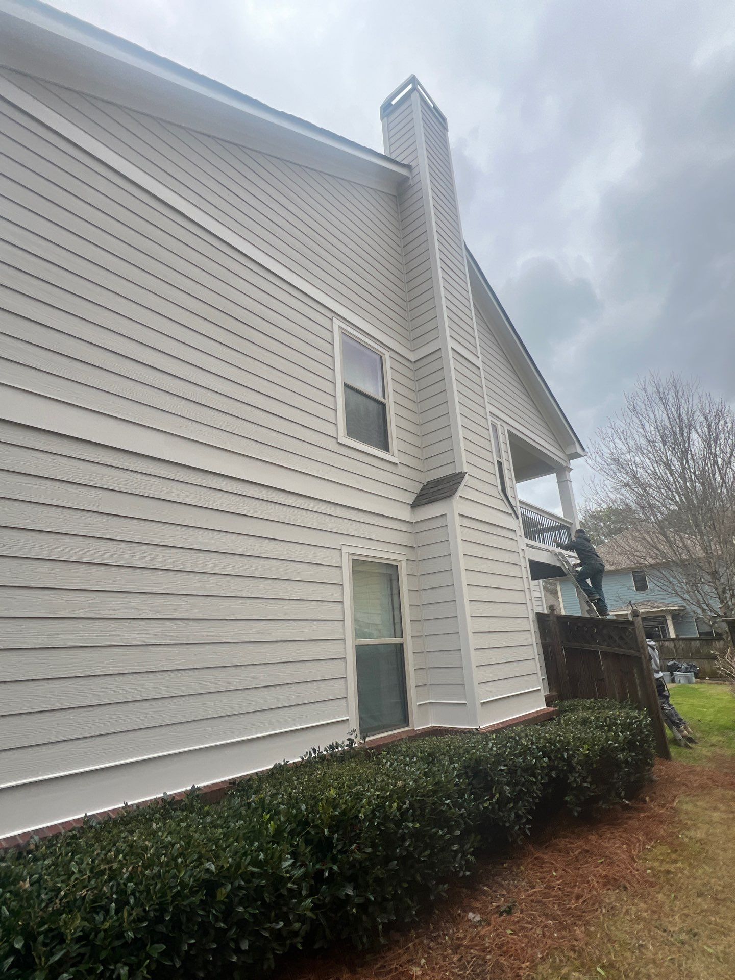 Exterior Paint and Rotten Wood Replacement in Smyrna, GA by Nelson Exteriors