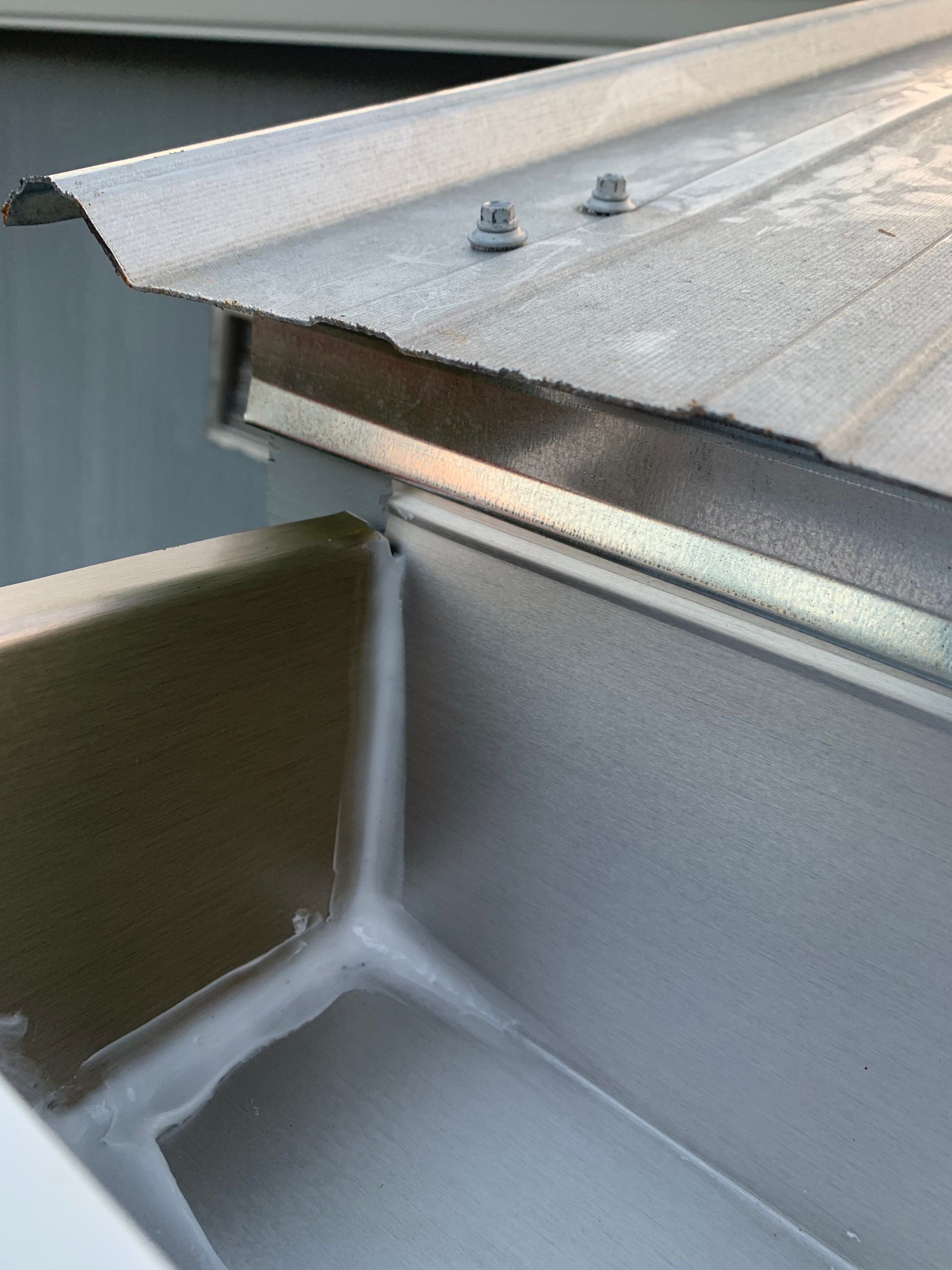 Gutter Installation using K-Style Seamless Gutters by Gutter Professors