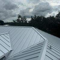 24ga 1" Nail-Strip Mill Finish  by Total Roofing System The Metal Roof Experts
