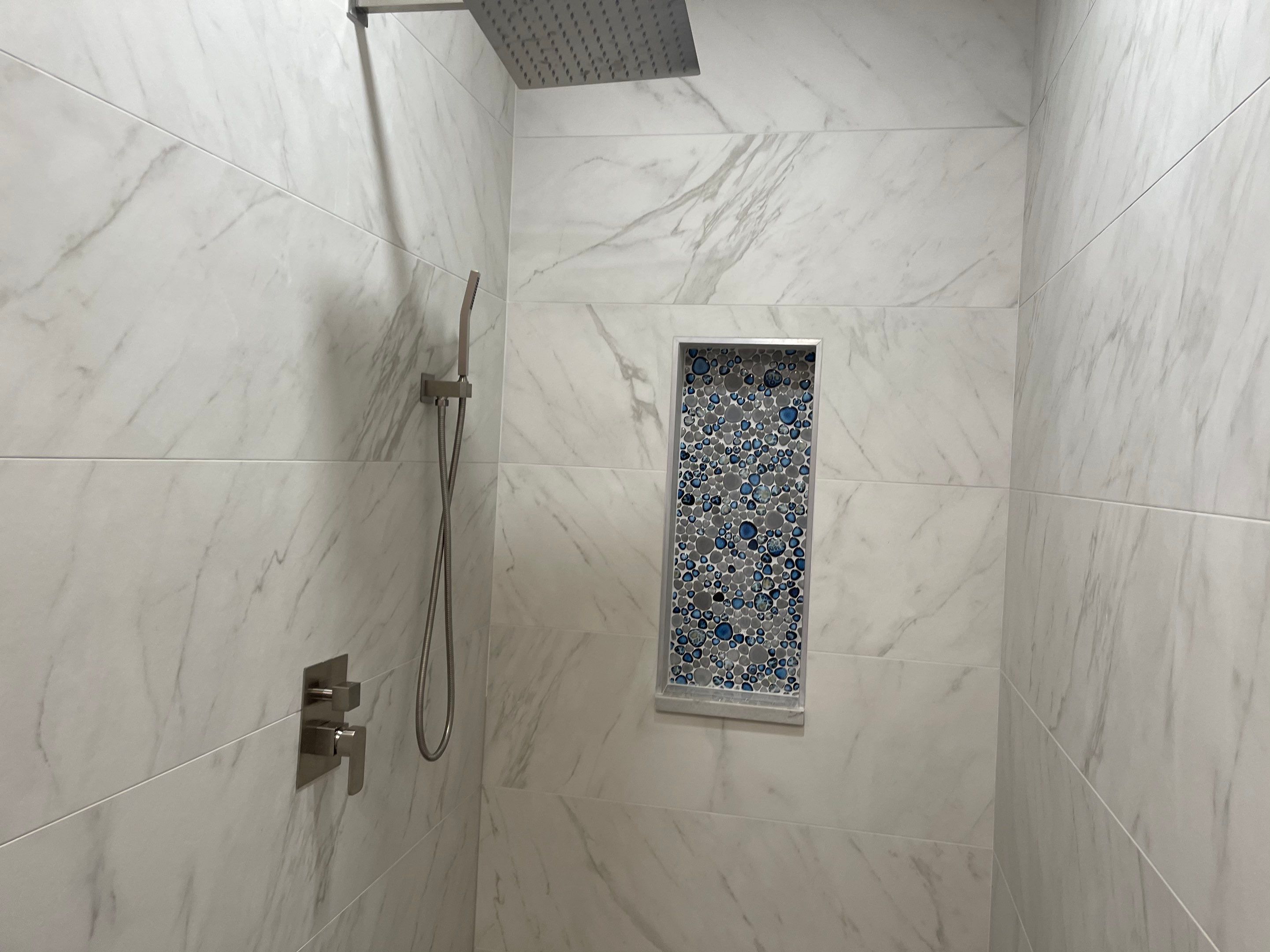 Luxury Master Bathroom Remodel by Mena stone surfaces