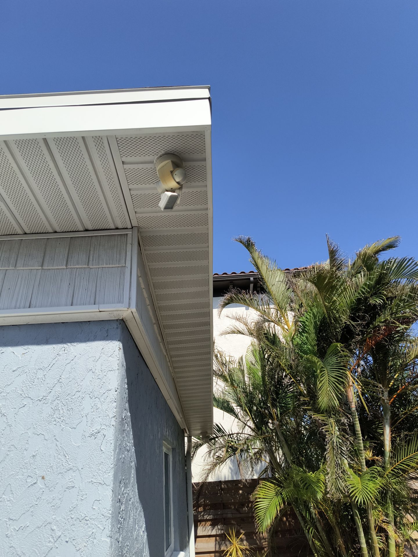 New Metal Soffit and Fascia in Siesta Key FL by Gutter Professors