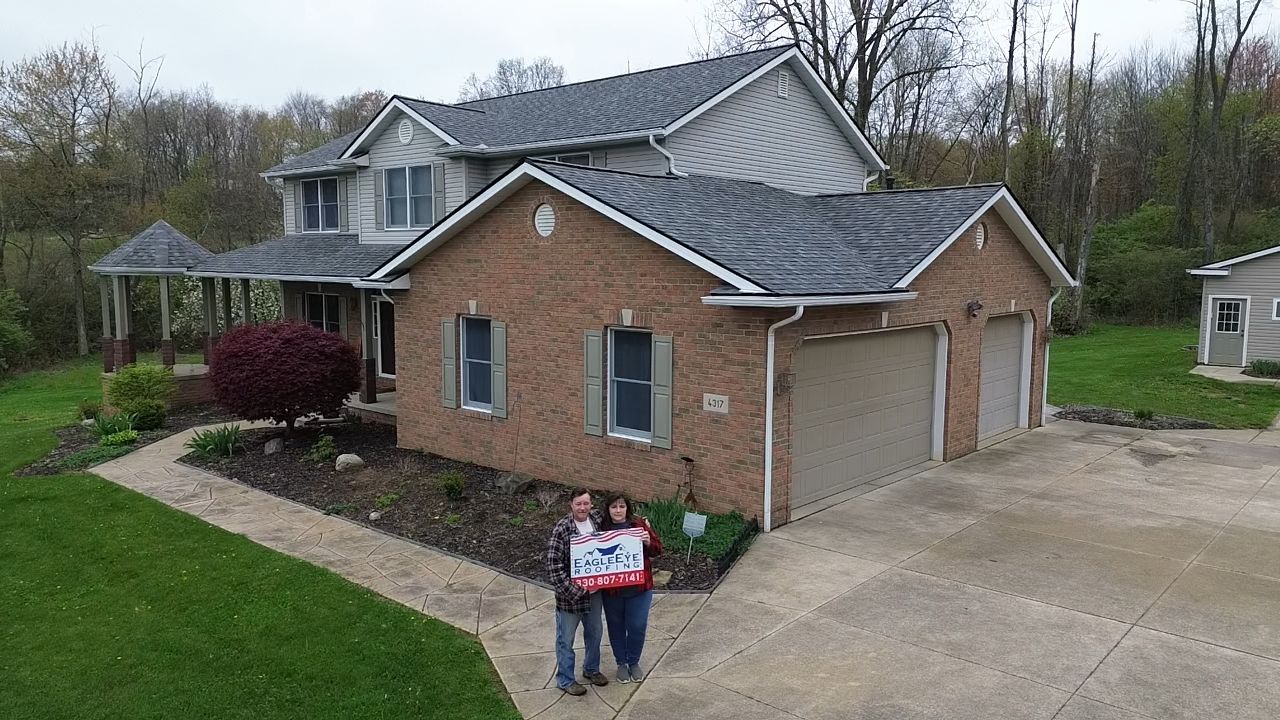 Atlas Pinnacle, Color, Coastal Granite, Drip Edge, Birch White by Eagle Eye Roofing