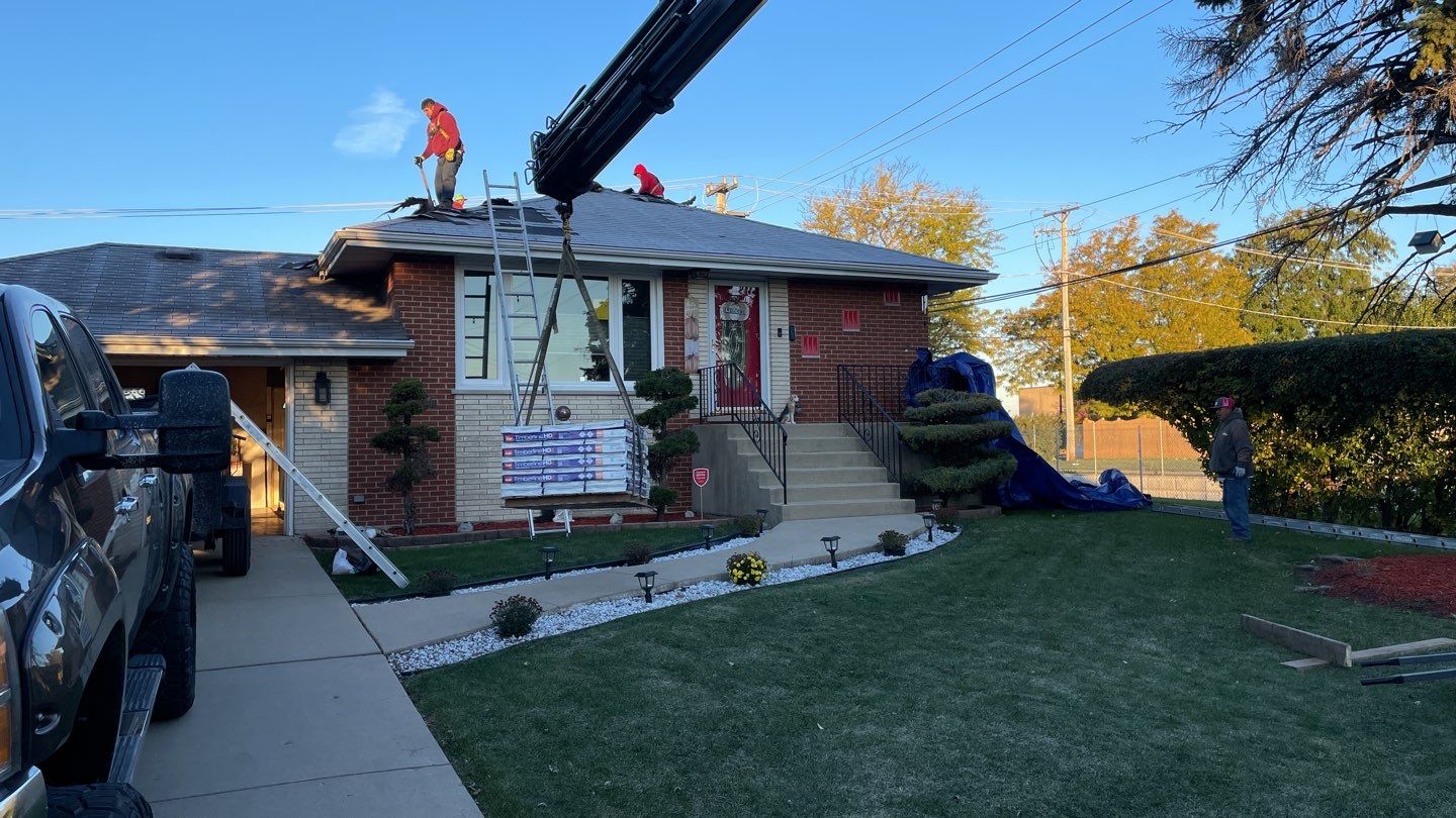 Residential Roofing Installation using GAF Timberline HDZ by Pro Home Services Inc