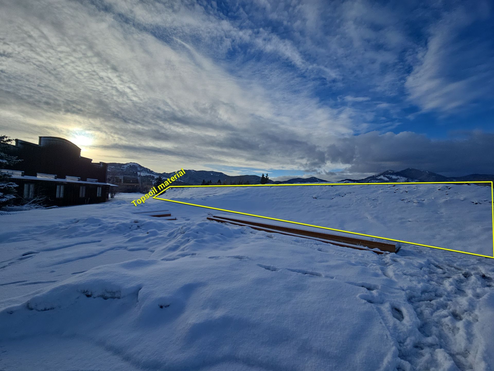 Foundation Building Material Slips by Blue Room Construction LLC