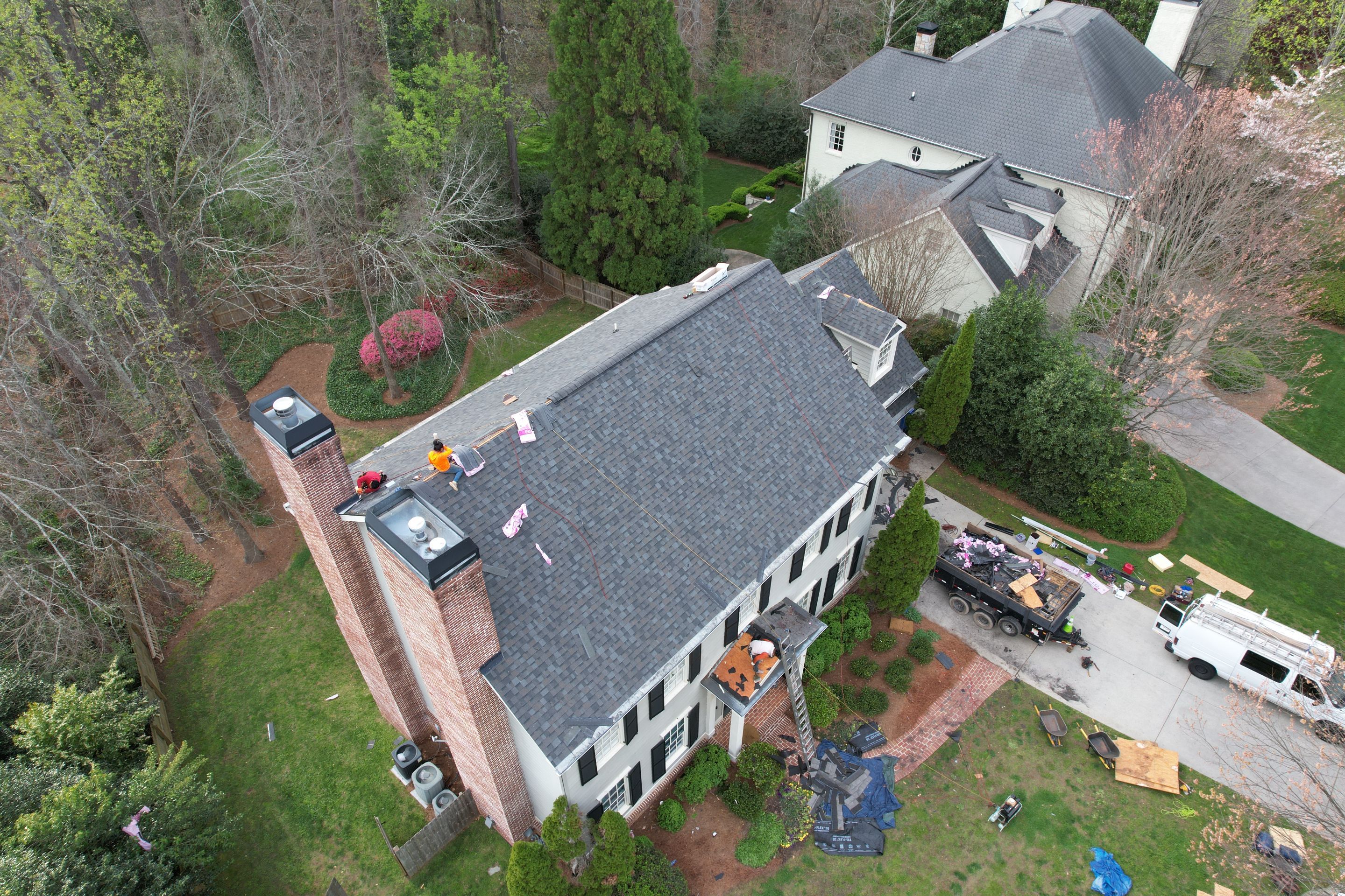 Residential Roofing Installation using Owens Corning by Inspector Roofing and Restoration