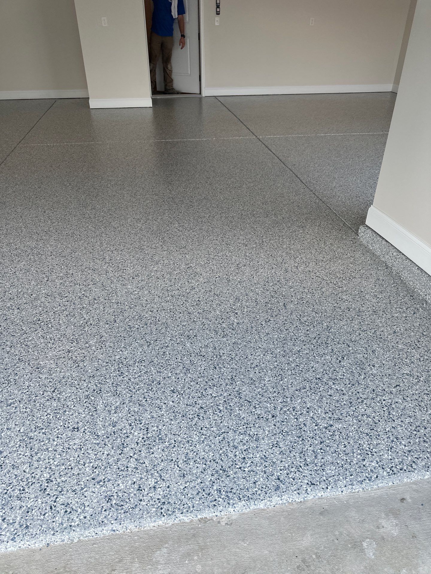 Garage Floor Coating using Tidal Wave by My Garage Floor Guys