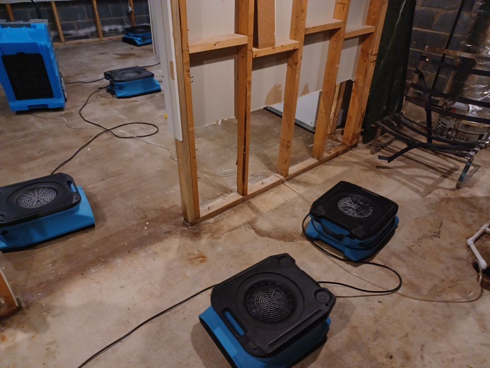 Project in West Bloomfield Township by EzDry Water Mitigation & Property Restoration