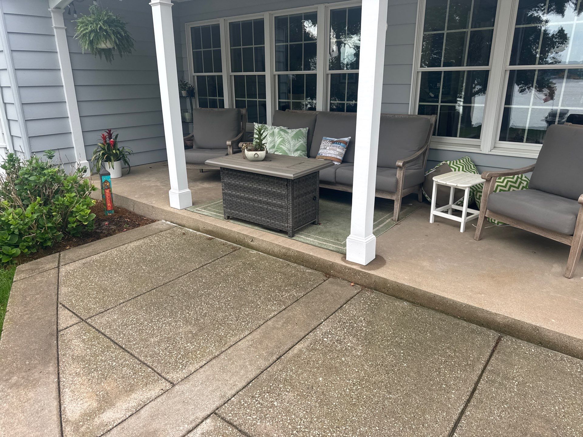 Polished Concrete Patio and Floor Finishing in Muskegon by Gordon Painting