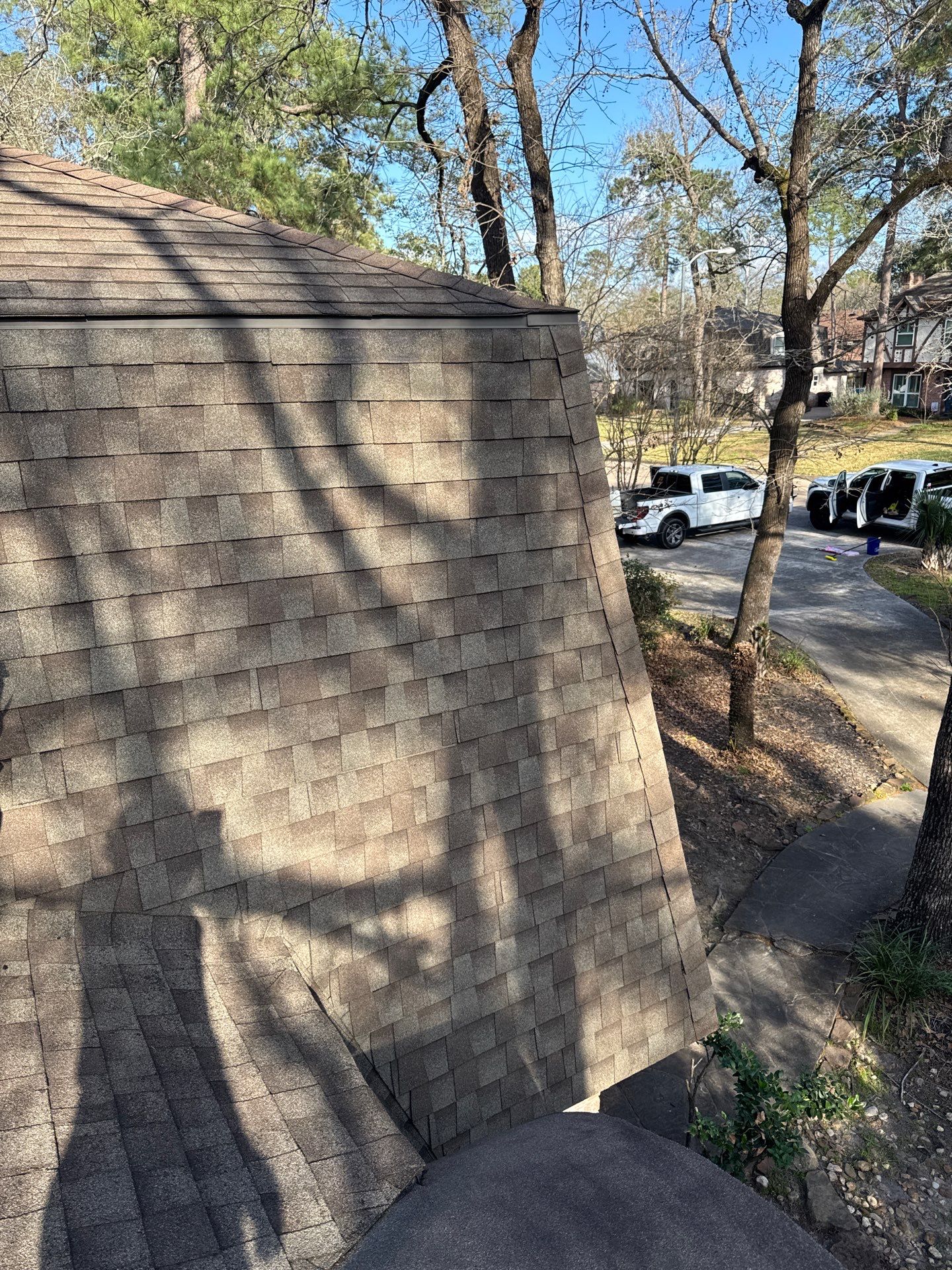 Project in Spring by Proud Roofing