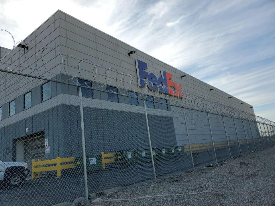 Tilt-up Precast Exterior Warehouse Painting by Paint Platoon USA