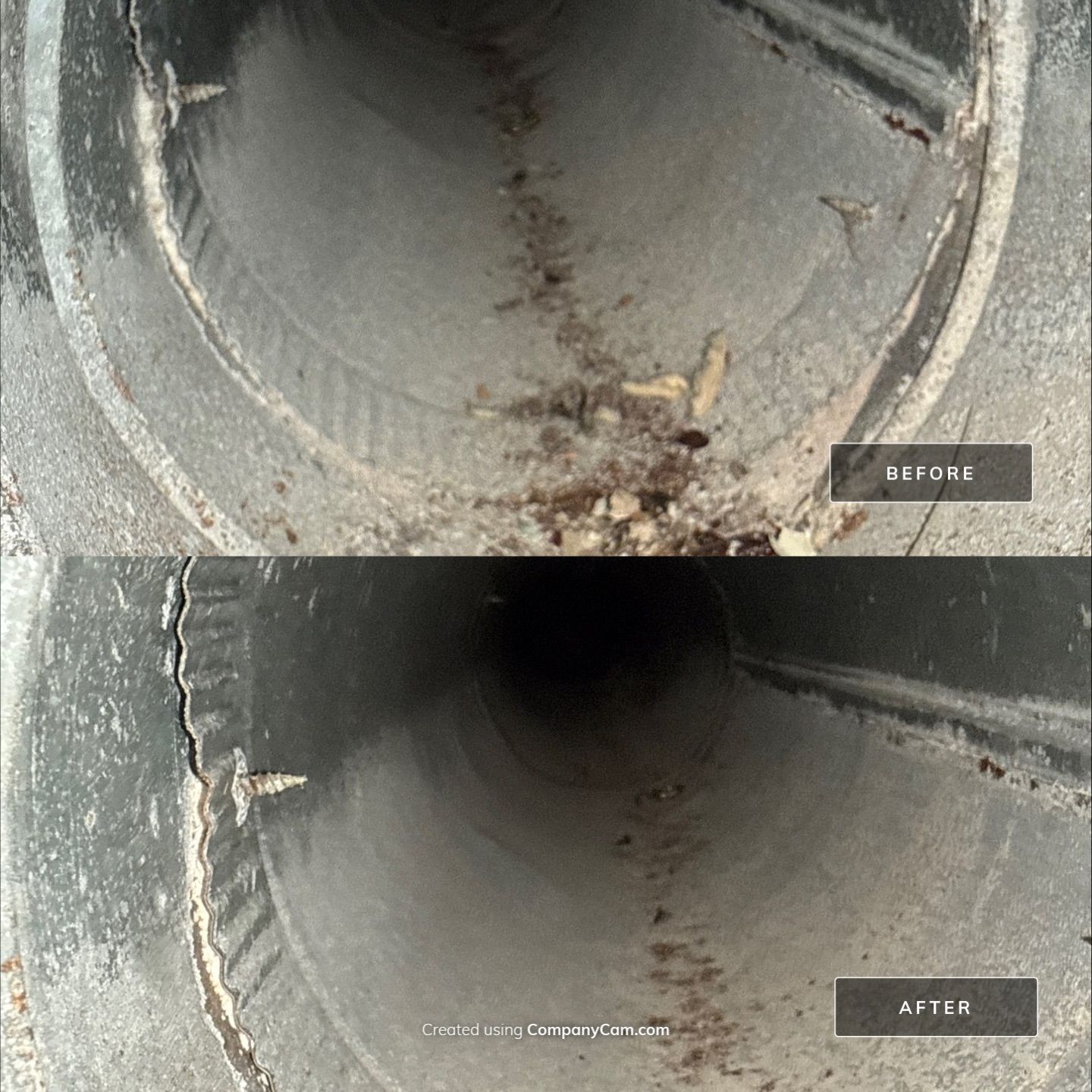 Project in Columbus by Voyager Air Duct Cleaning