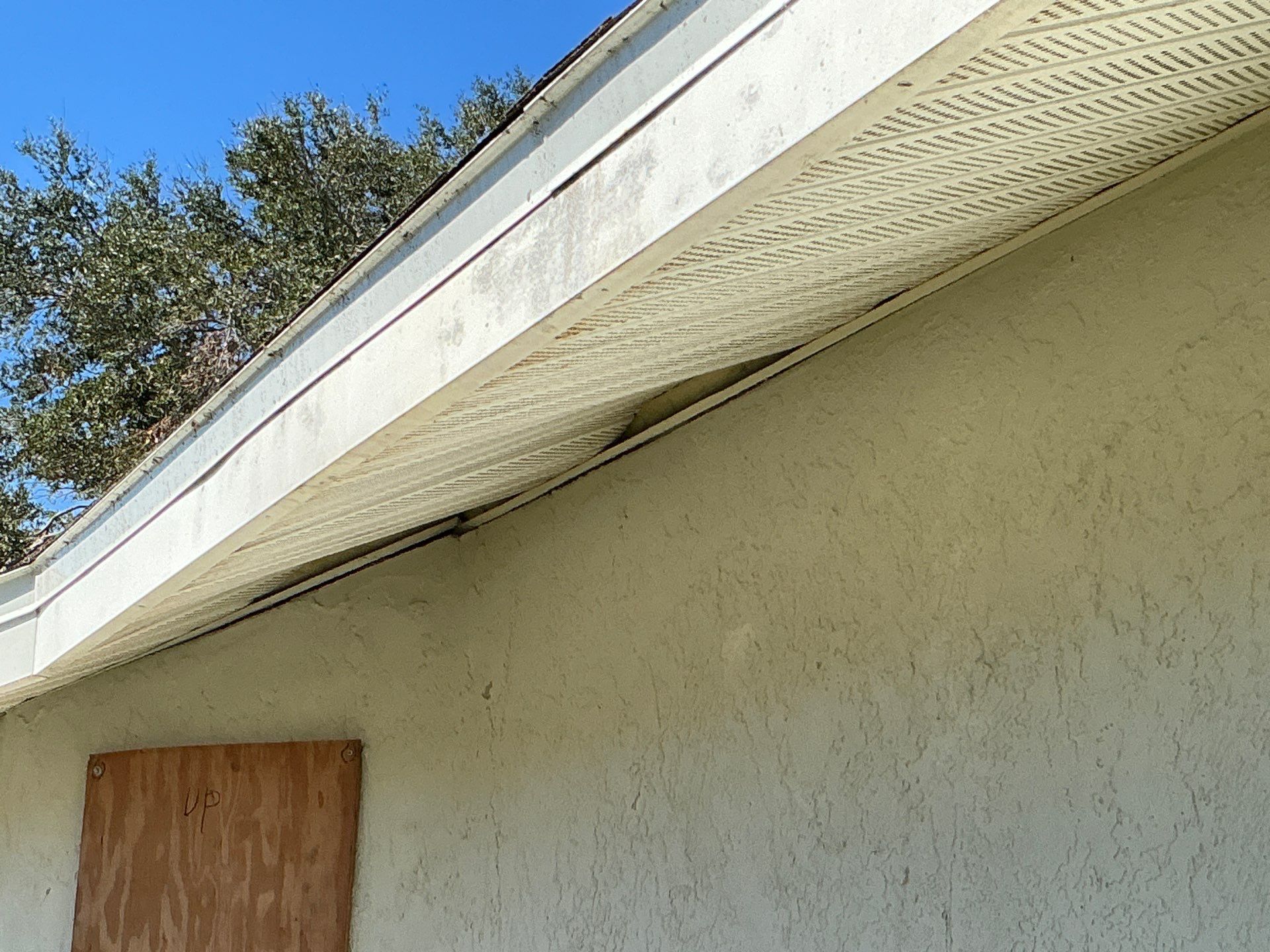 Install Vinyl Soffit in Sarasota FL by Gutter Professors