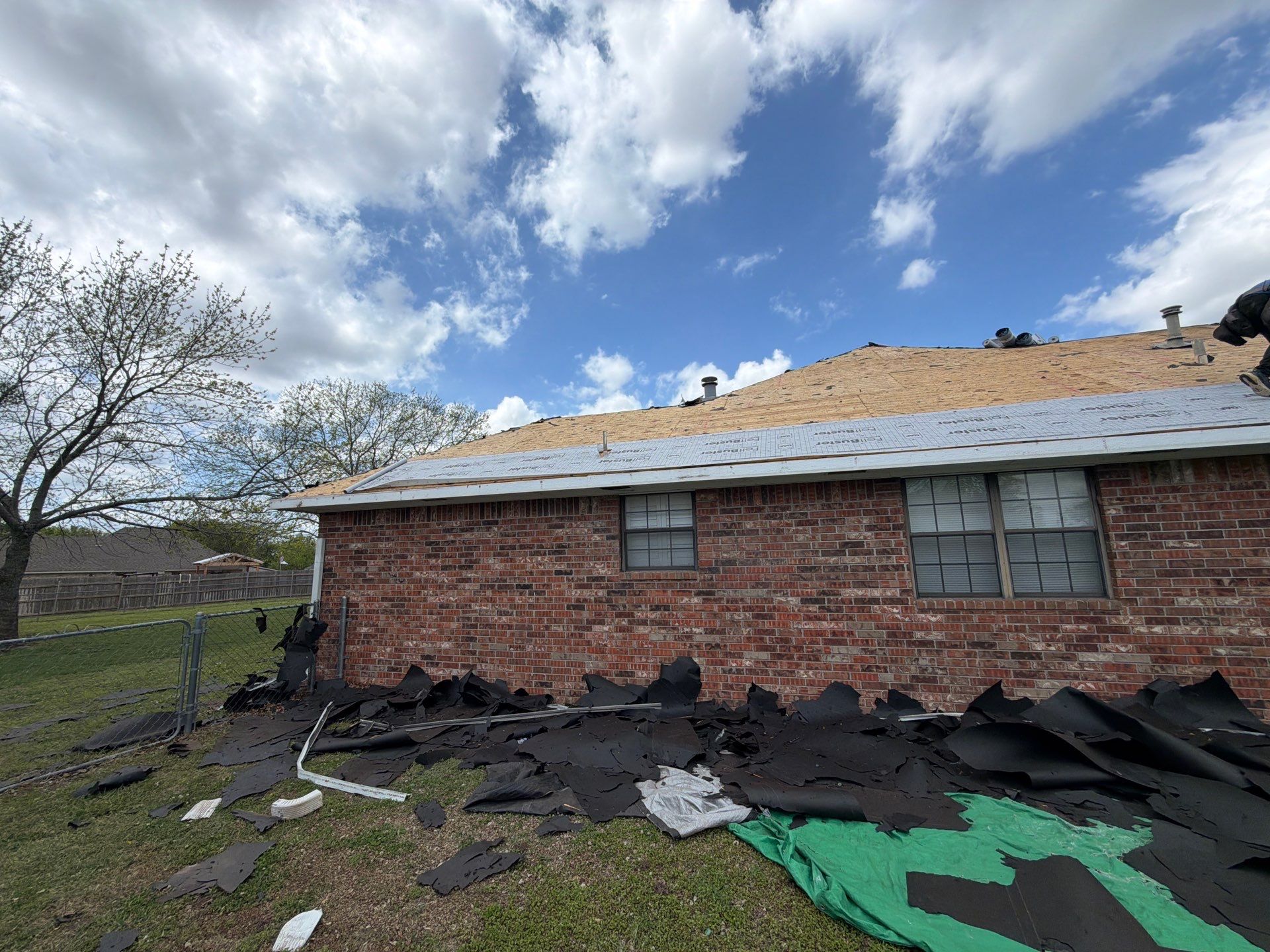 GAF Timberline Asphalt Shingle Roof Replacement in Sulphur, Oklahoma by BANA Roofing and Solar Supply