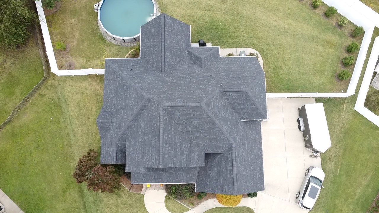 Roof Replacement Project in Winterville by Roofing Solutions