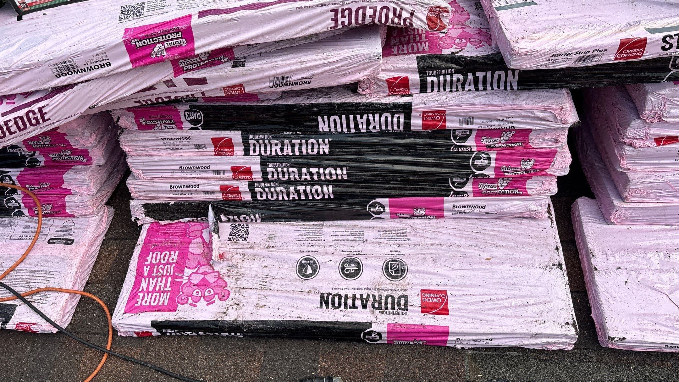 Roof Replacement using Owens Corning Brownwood by 180 Contractors