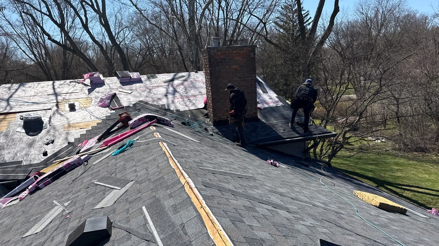 Roof Replacement using Owens Corning Williamsburg Gray by 180 Contractors