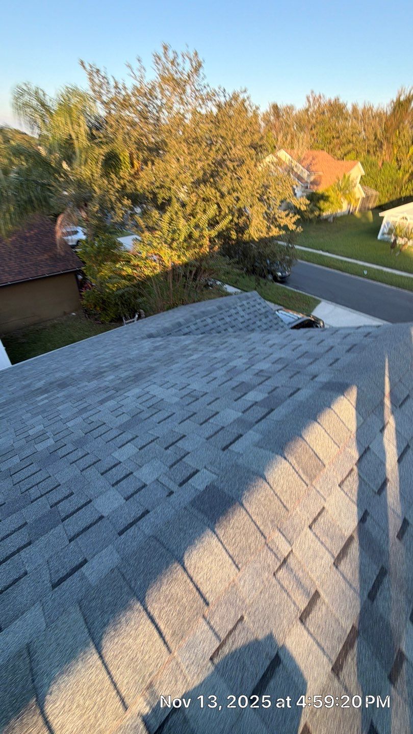 Atlas Pinnacle Pristine Architectural Shingle Roof Replacement in Kissimmee by Fortified Roofing Solutions Corp.