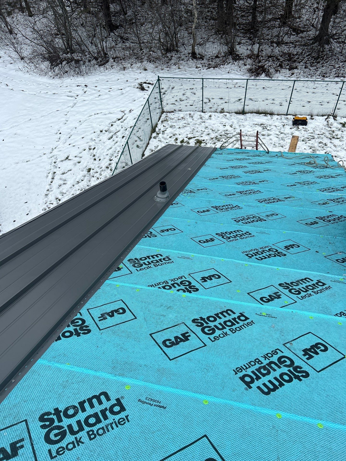 Residential Roofing Installation using Ideal Steel Standing Seam  by Artisan Roofing & Home Improvements Inc.