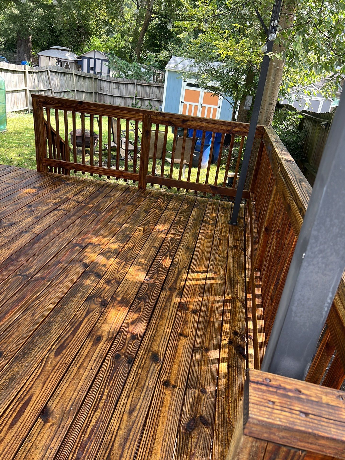 Weathered Deck using Wood Sealant by DuraSeal