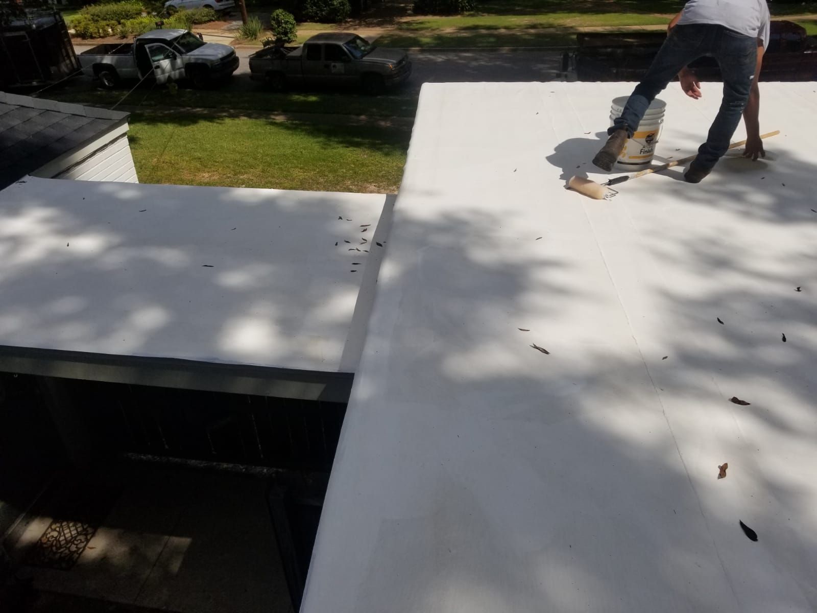 Residential Roofing Installation using Roof Replacement by American Roofing & Construction LLC