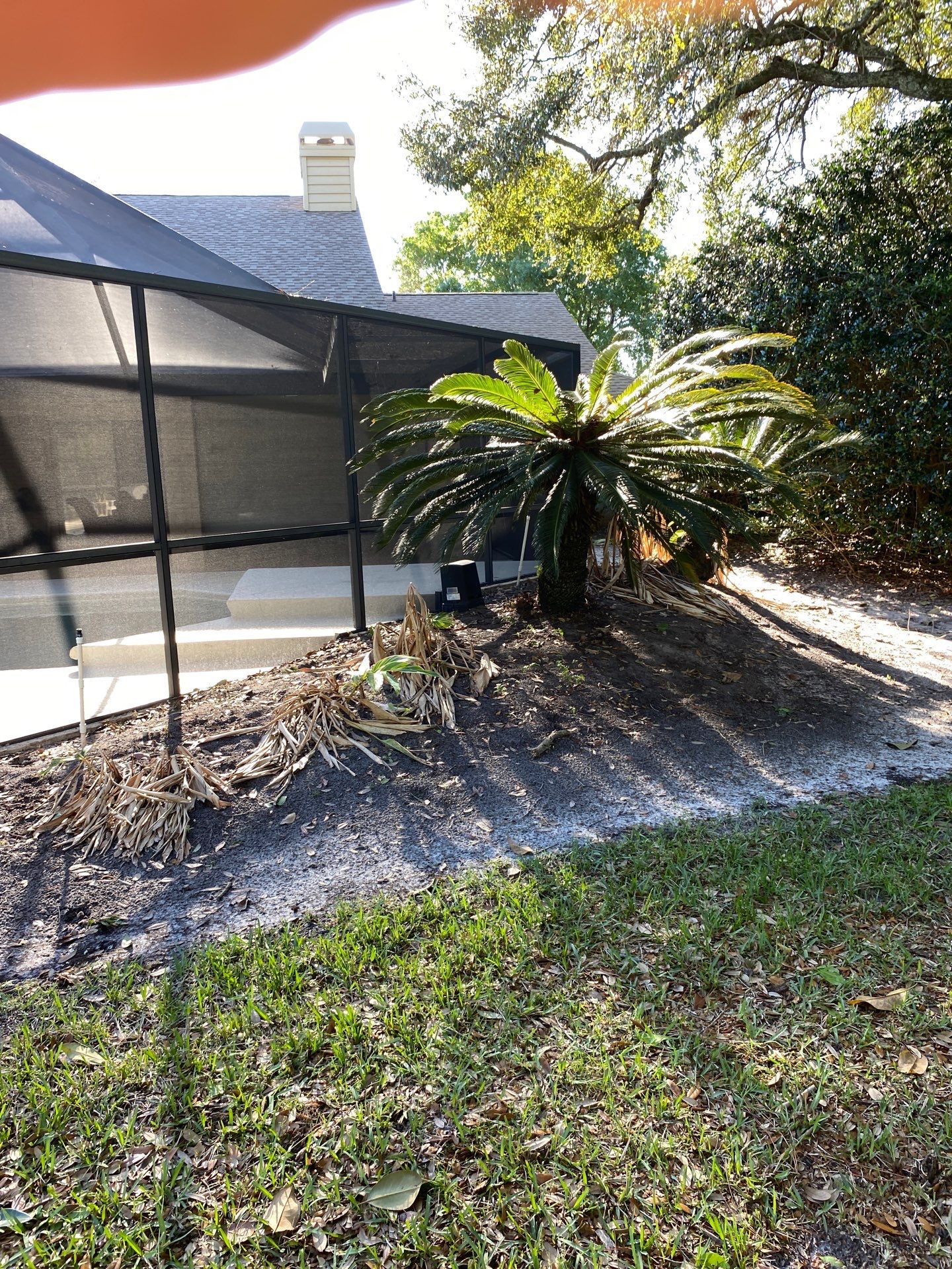 Deerwood Resident | Pine Bark Install by ProGreen Services