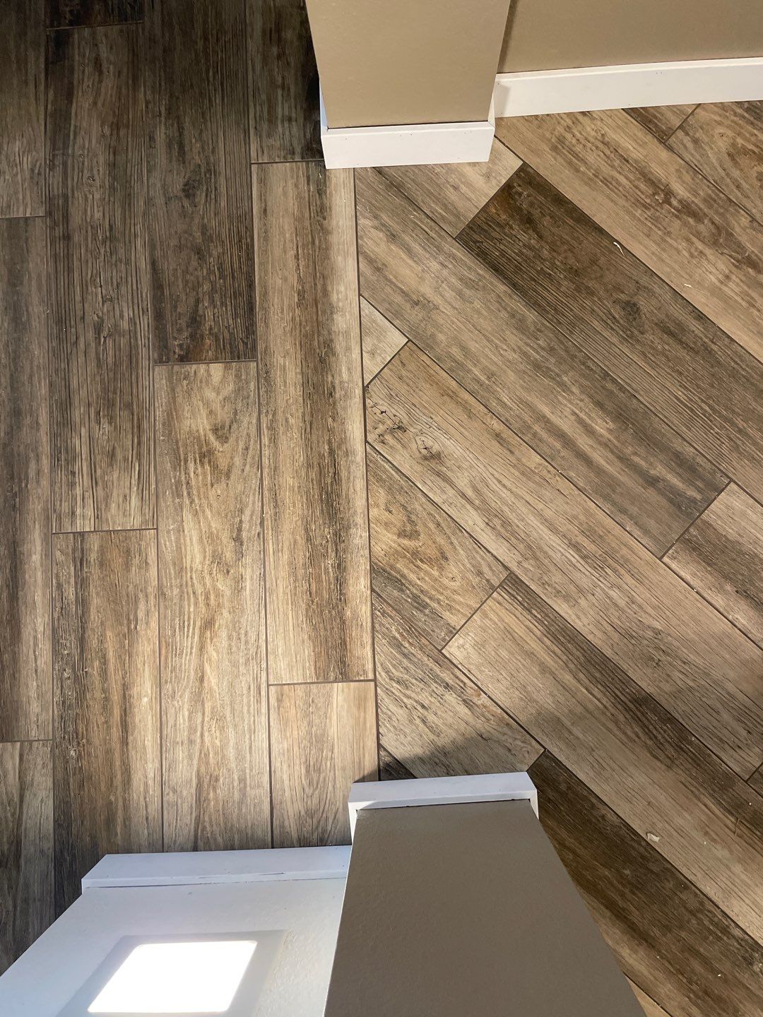 Flooring Installation using Luxury Vinyl Plank by Footprints Floors of Chandler 