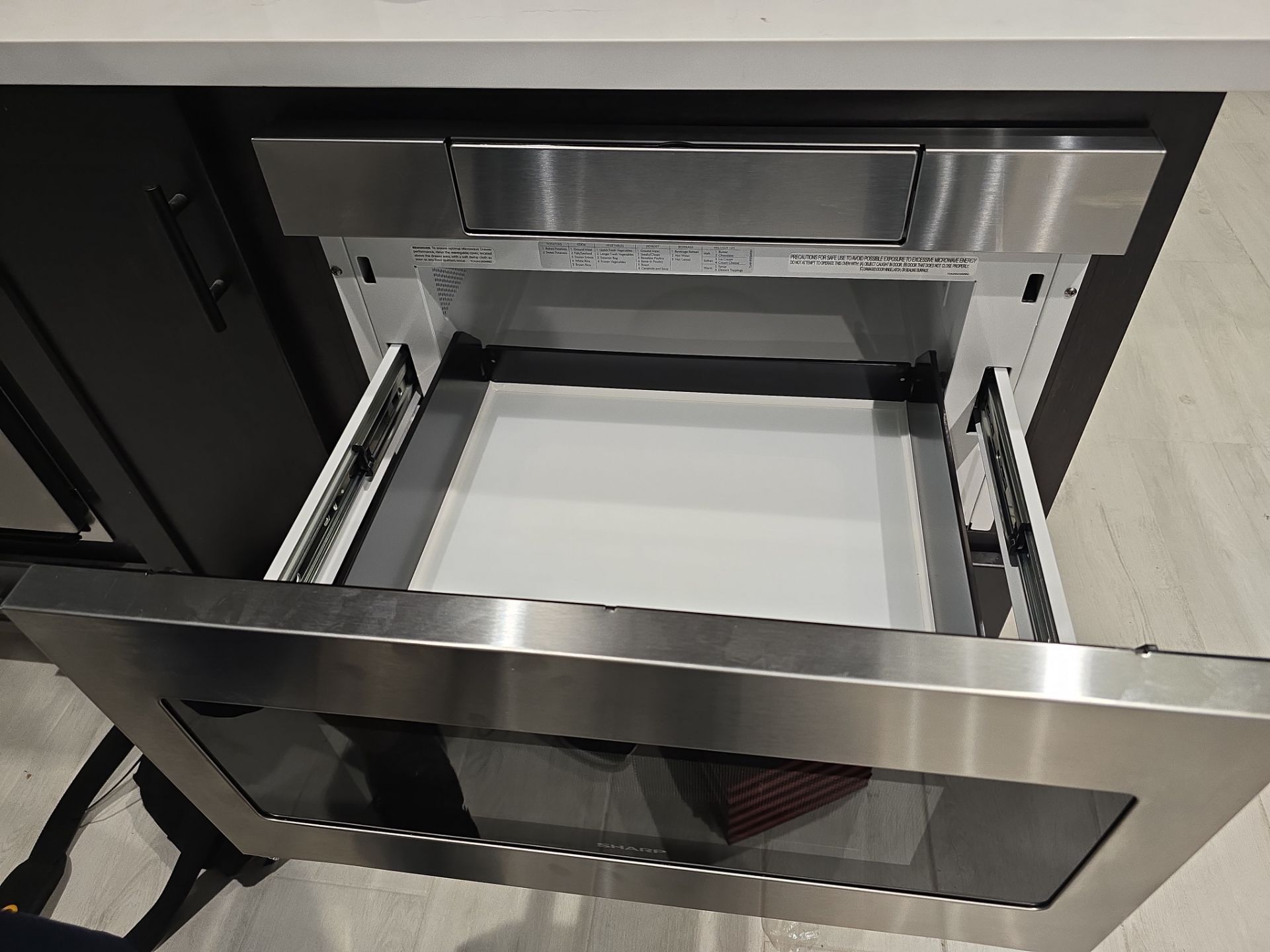 Sharp Drawer Microwave by AMB-WORKS APPLIANCE REPAIR