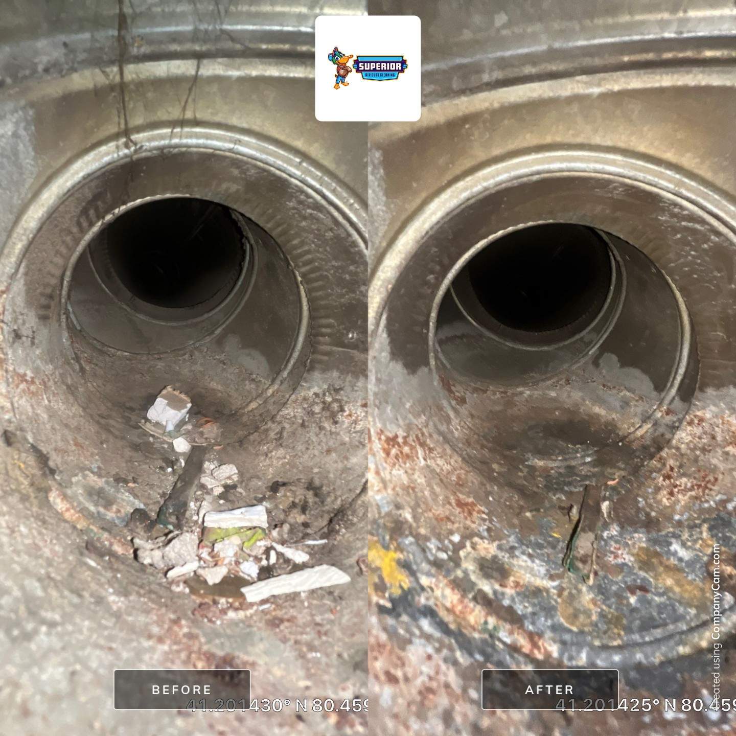 Air Duct Cleaning With a Vacuum Truck in Hermitage, PA by Superior Air Duct Cleaning