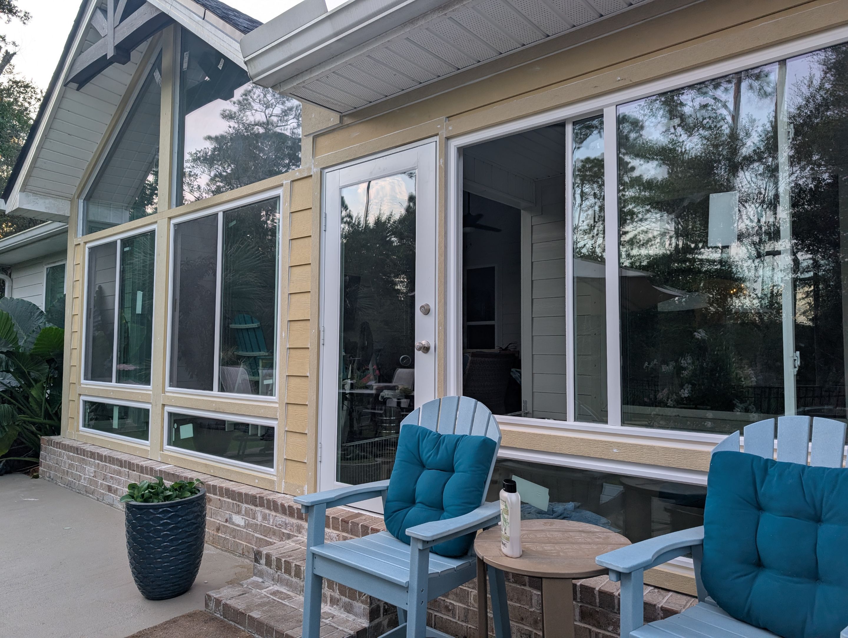 Cathedral Glass Under in Pensacola  by Titan Sunrooms