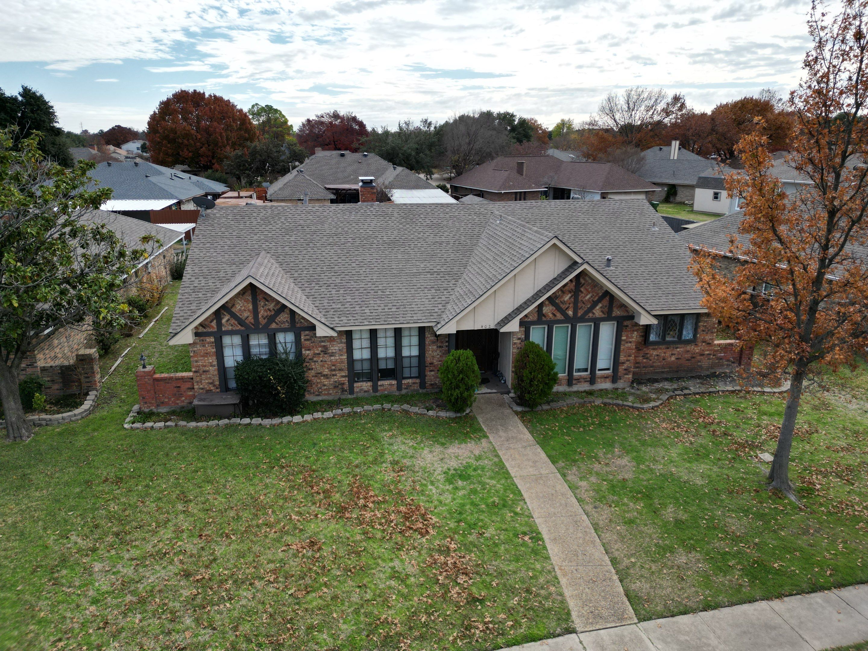 Residential Roofing Installation using IKO Dynasty class 3 hail resistant shingles by Becker Roofing and Exteriors
