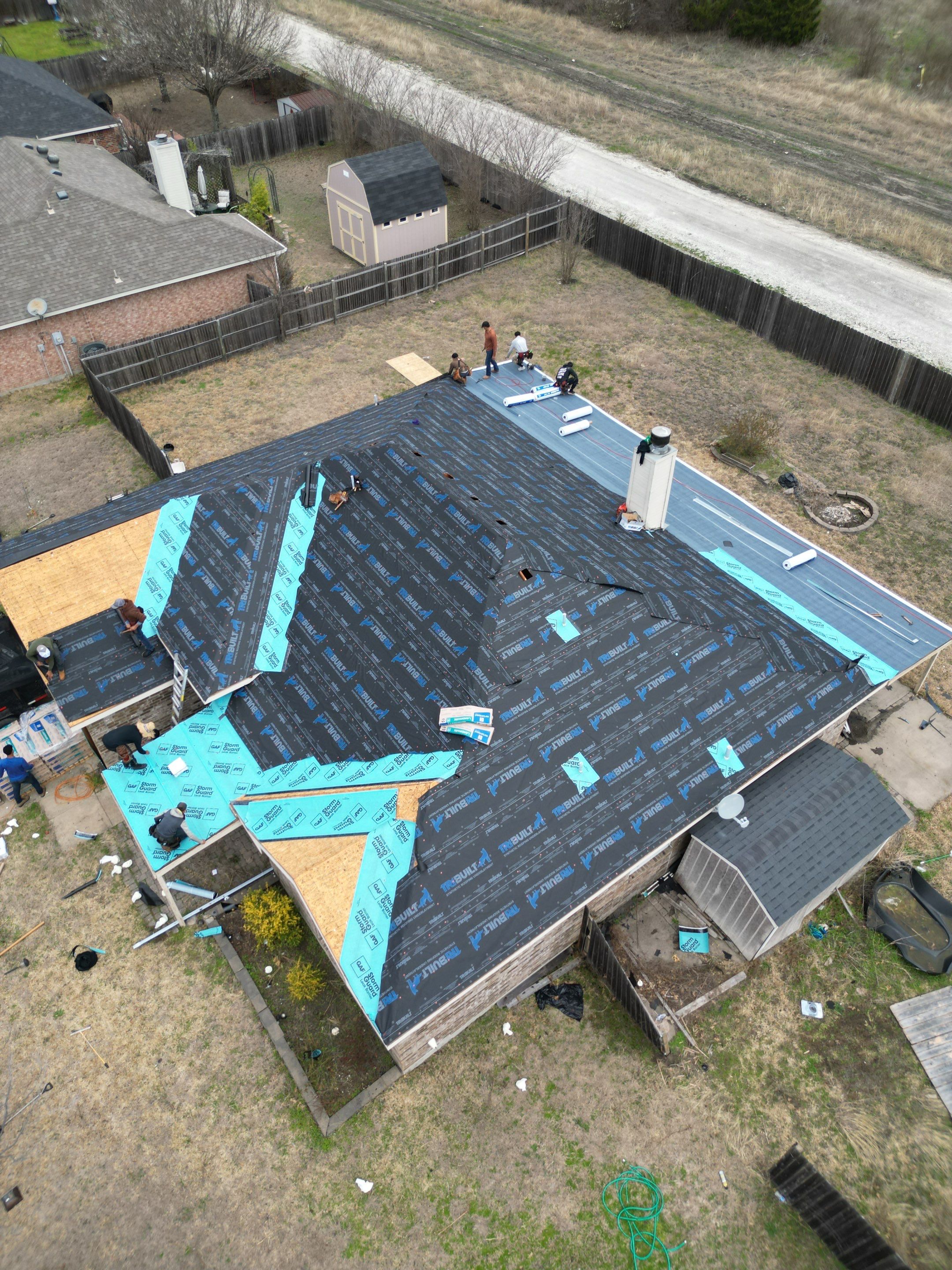 Project in Waxahachie by Rhino Roofing and General Contracting, LLC
