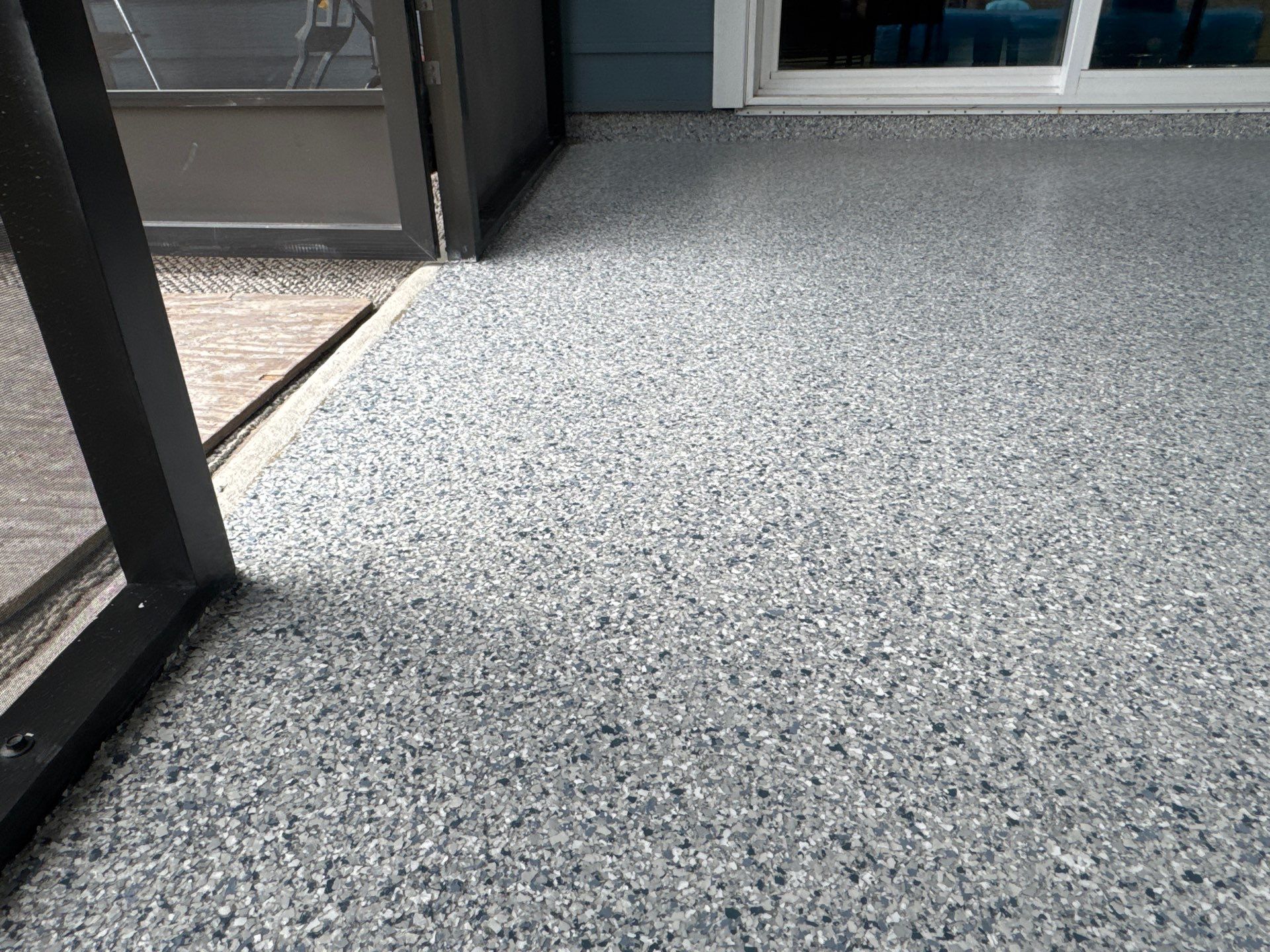 Patio Project in Keystone Heights, FL in Tidal Wave by Cross Creek Concrete Coatings