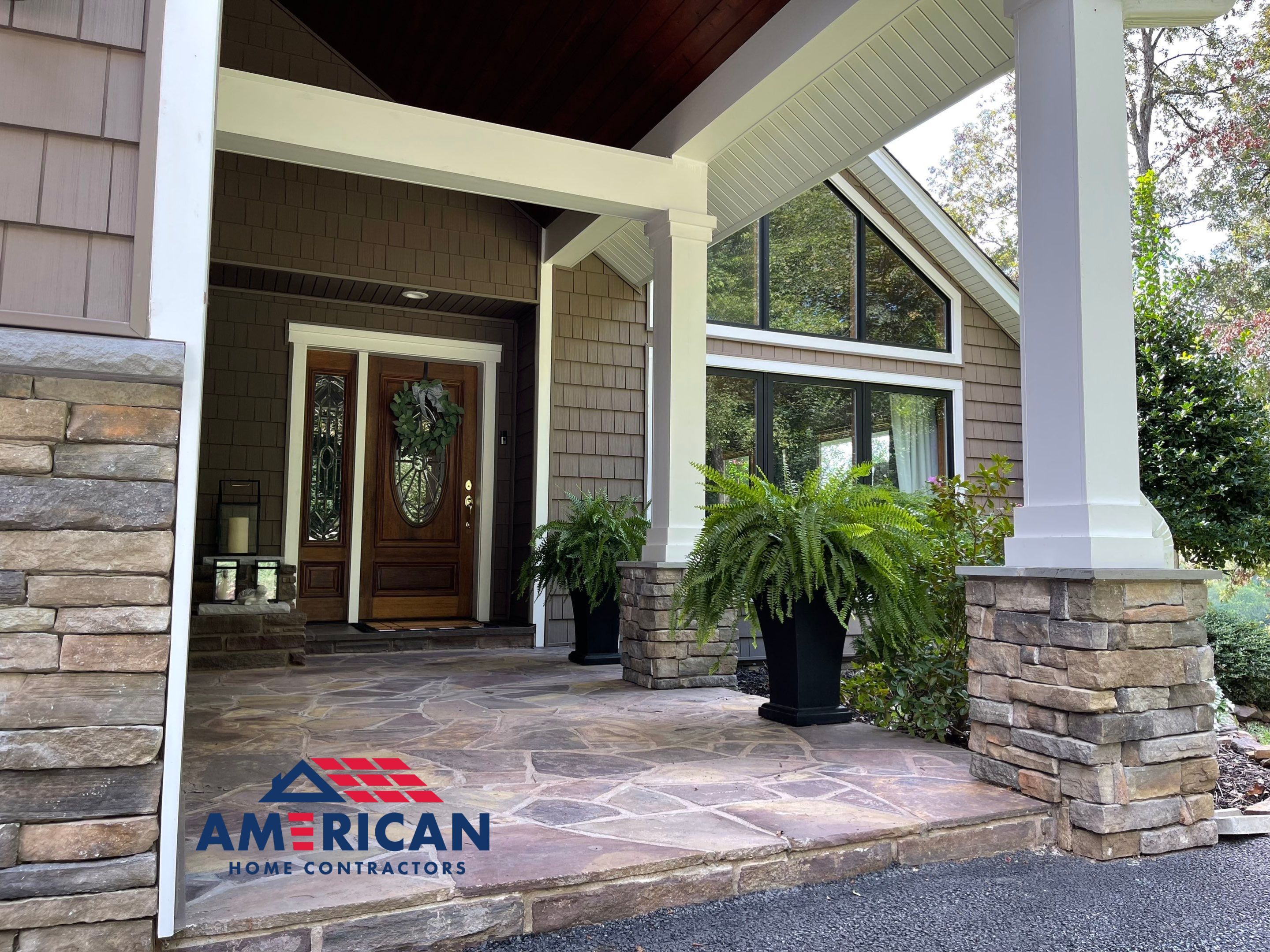 Roof, Siding, Soffit, Trim, and Gutter replacement by American Home Contractors