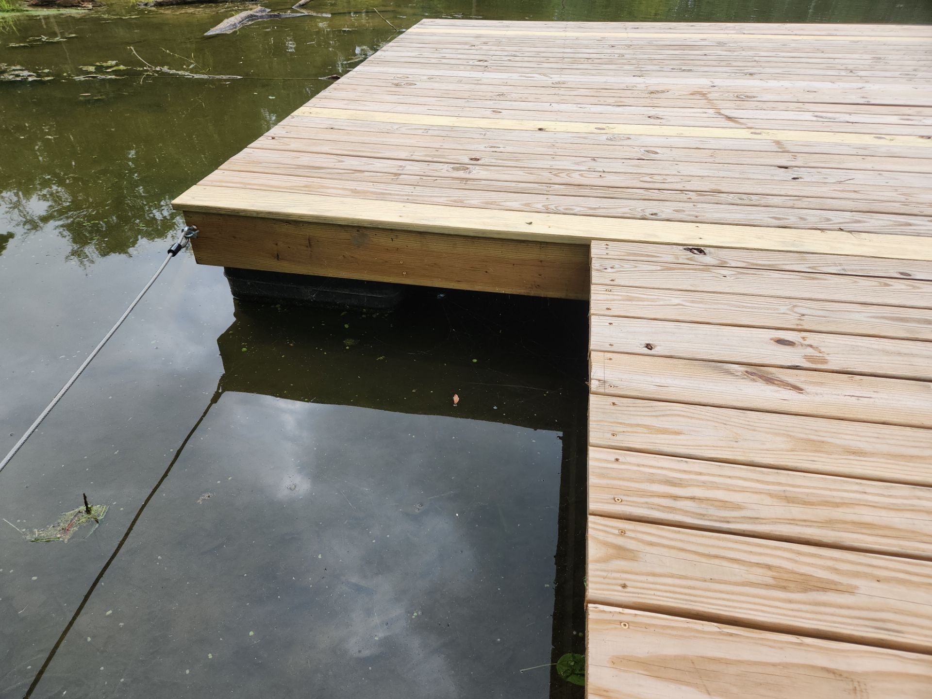 Dock using Wood Sealant by DuraSeal