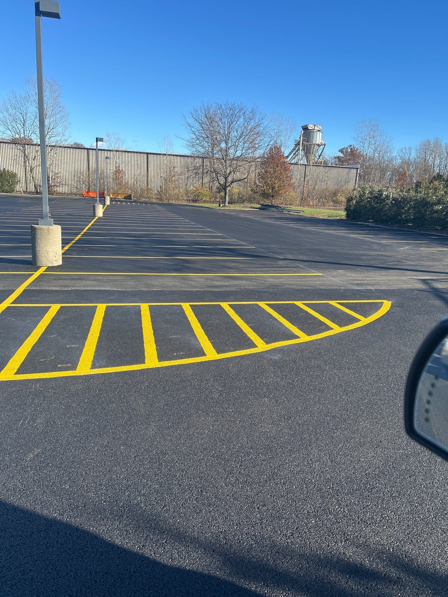 Employee Parking Lot by Concrete One Construction