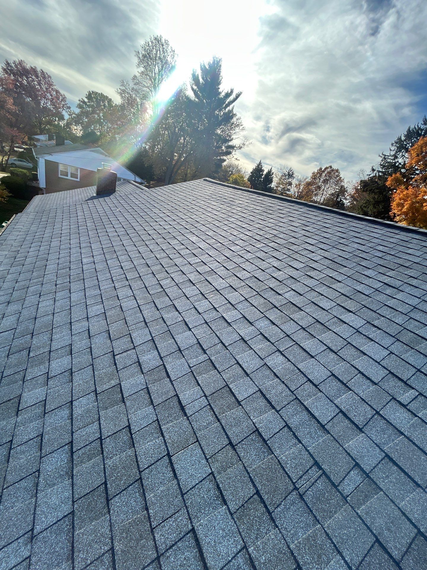 Faifax : Residential Roof Replacement with CertainTeed Landmark Pro in Max Def Coastal Blue  by RM Banning, Inc.