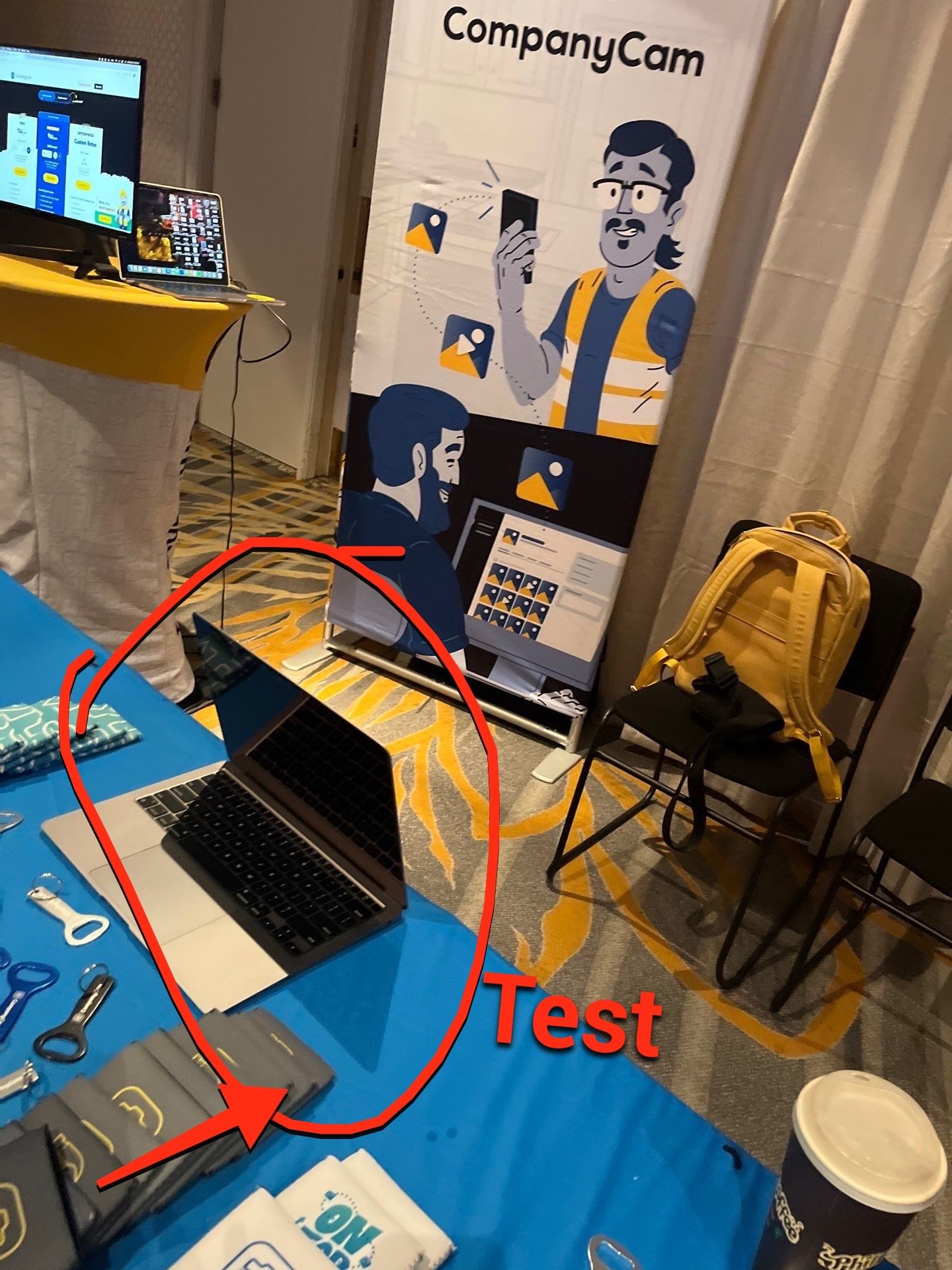 Trade Show using Aquarium by CompanyCam