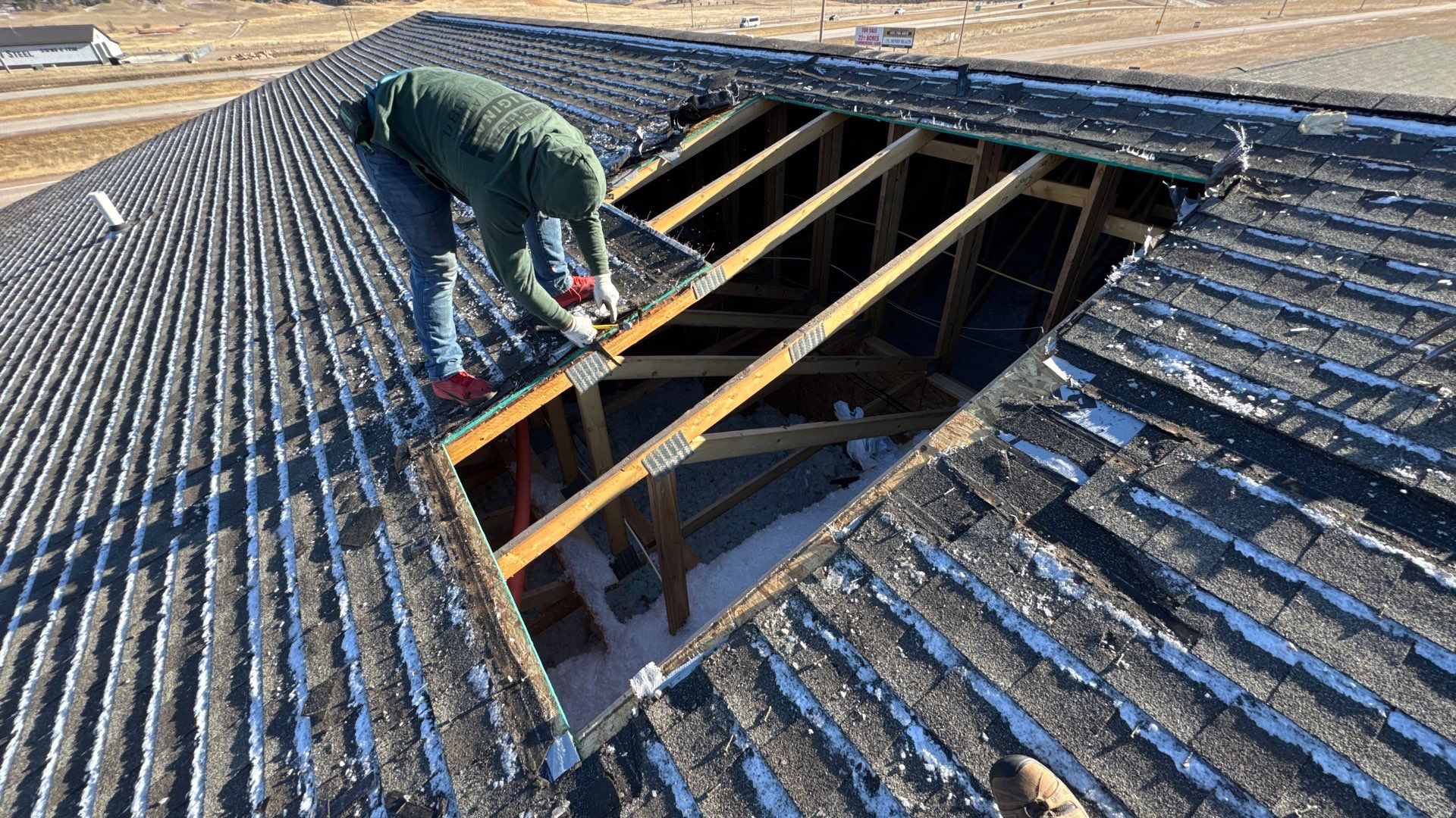 Architectural Shingle Roofing Installation and Decking Replacement in Piedmont by Weather-Tite Exteriors LLC