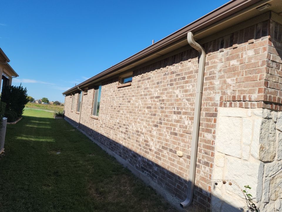 Insurance Claim Roof and Gutters using GAF Timberline HD Barkwood by Tex-Line Roofing
