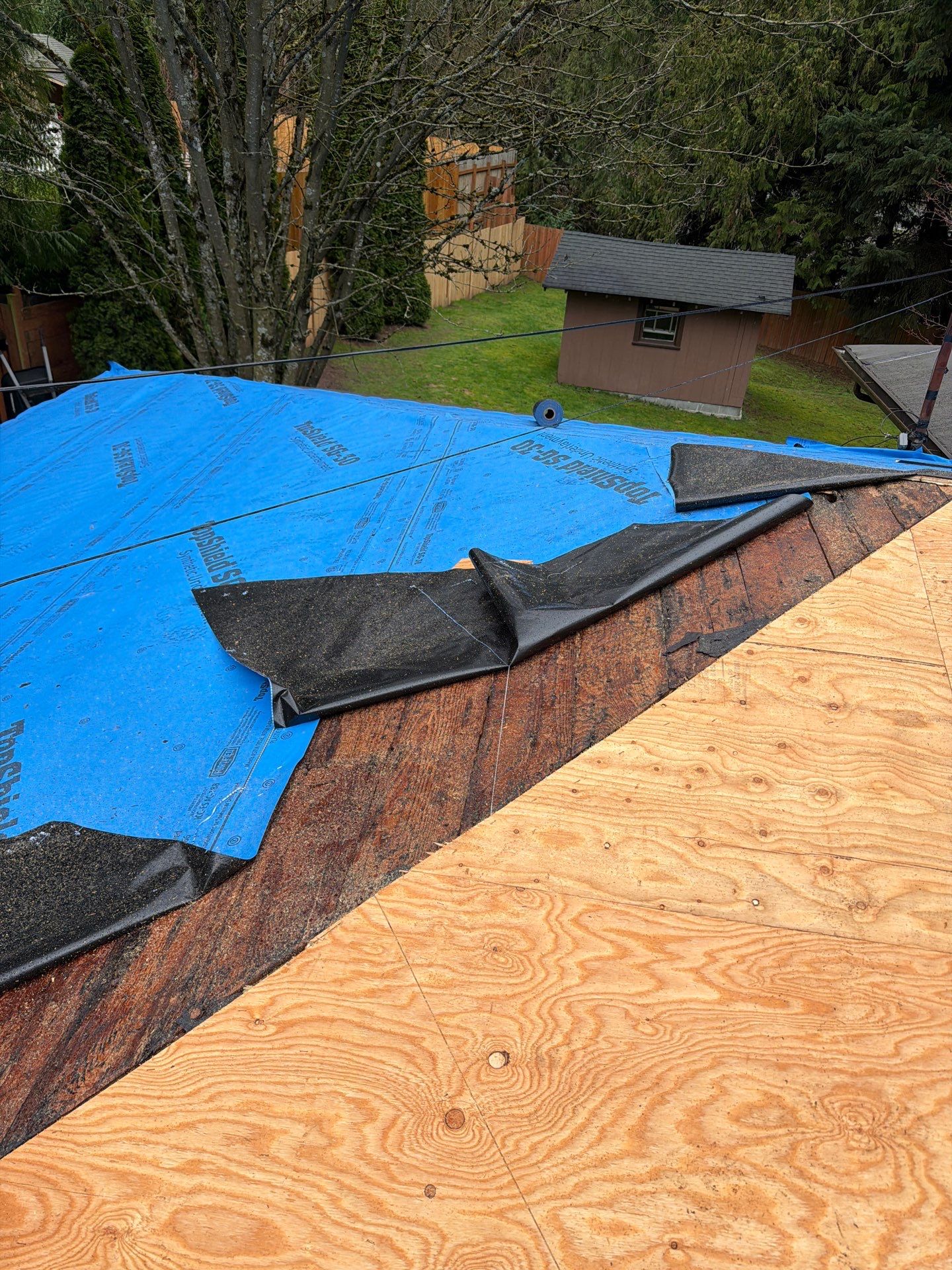 Residential Roofing Installation using GAF UHDZ Shingles by Roofing Formula LLC