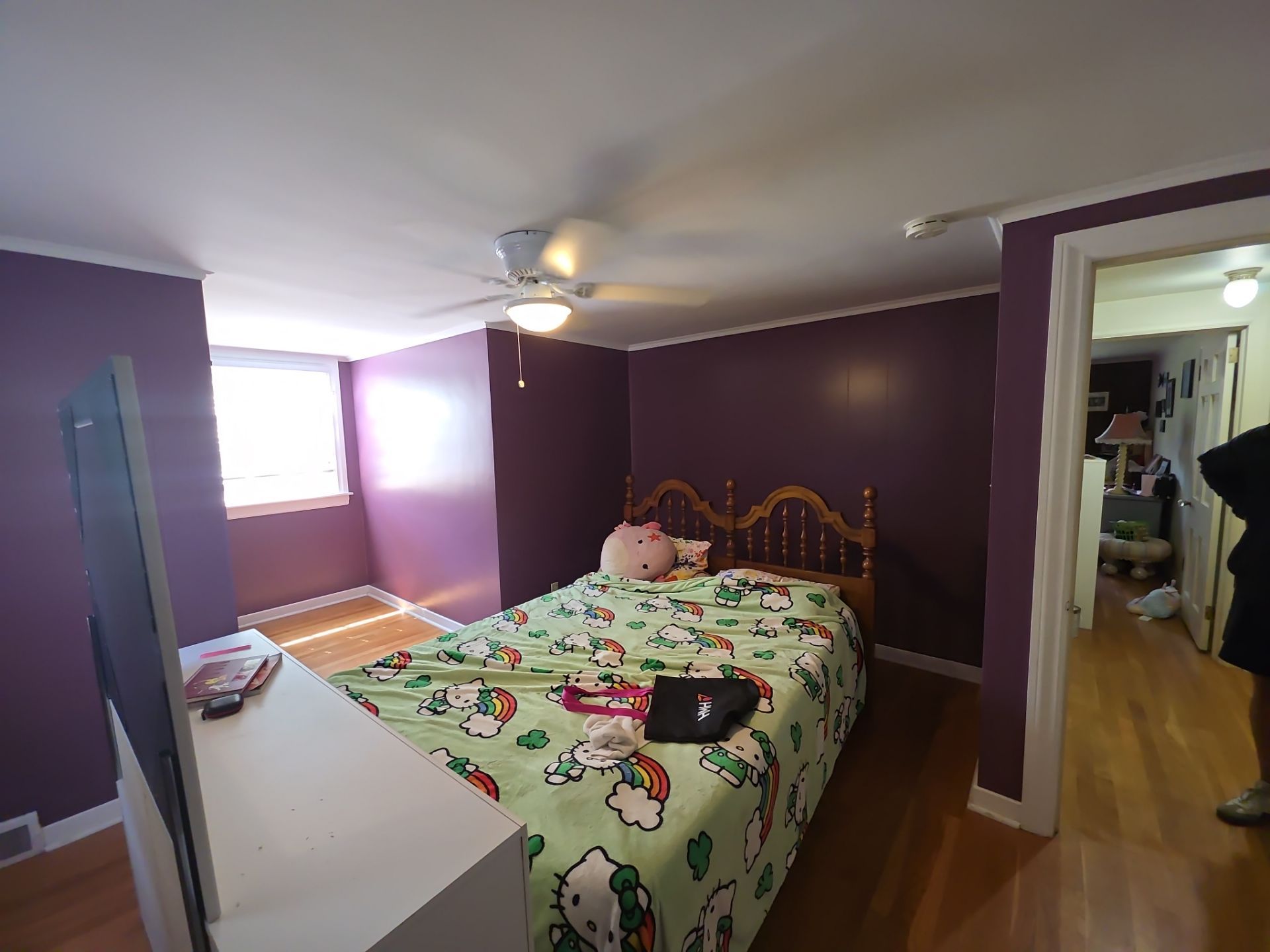 Interior Bedroom Painting and Drywall Repair in Grand Rapids by Gordon Painting