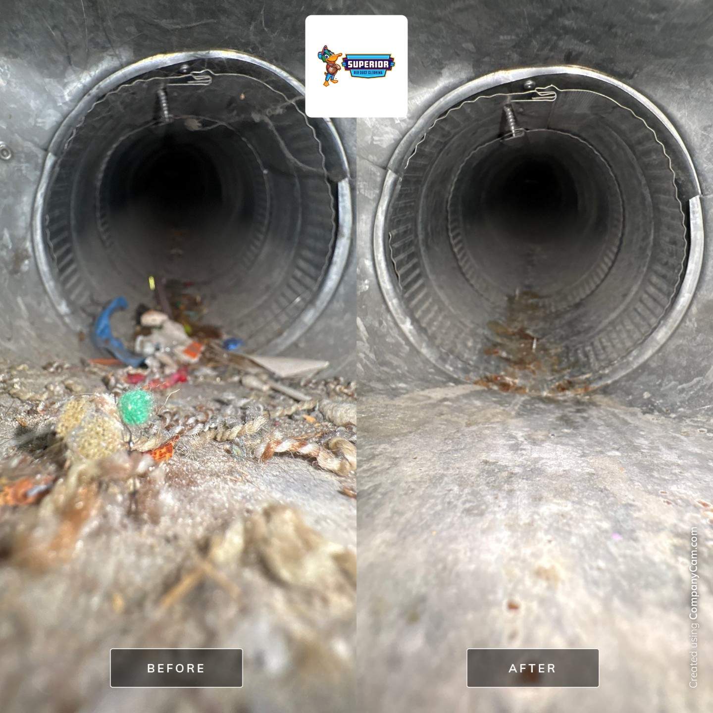 Air Duct Cleaning With a Vacuum Truck in Aliquippa, PA by Superior Air Duct Cleaning