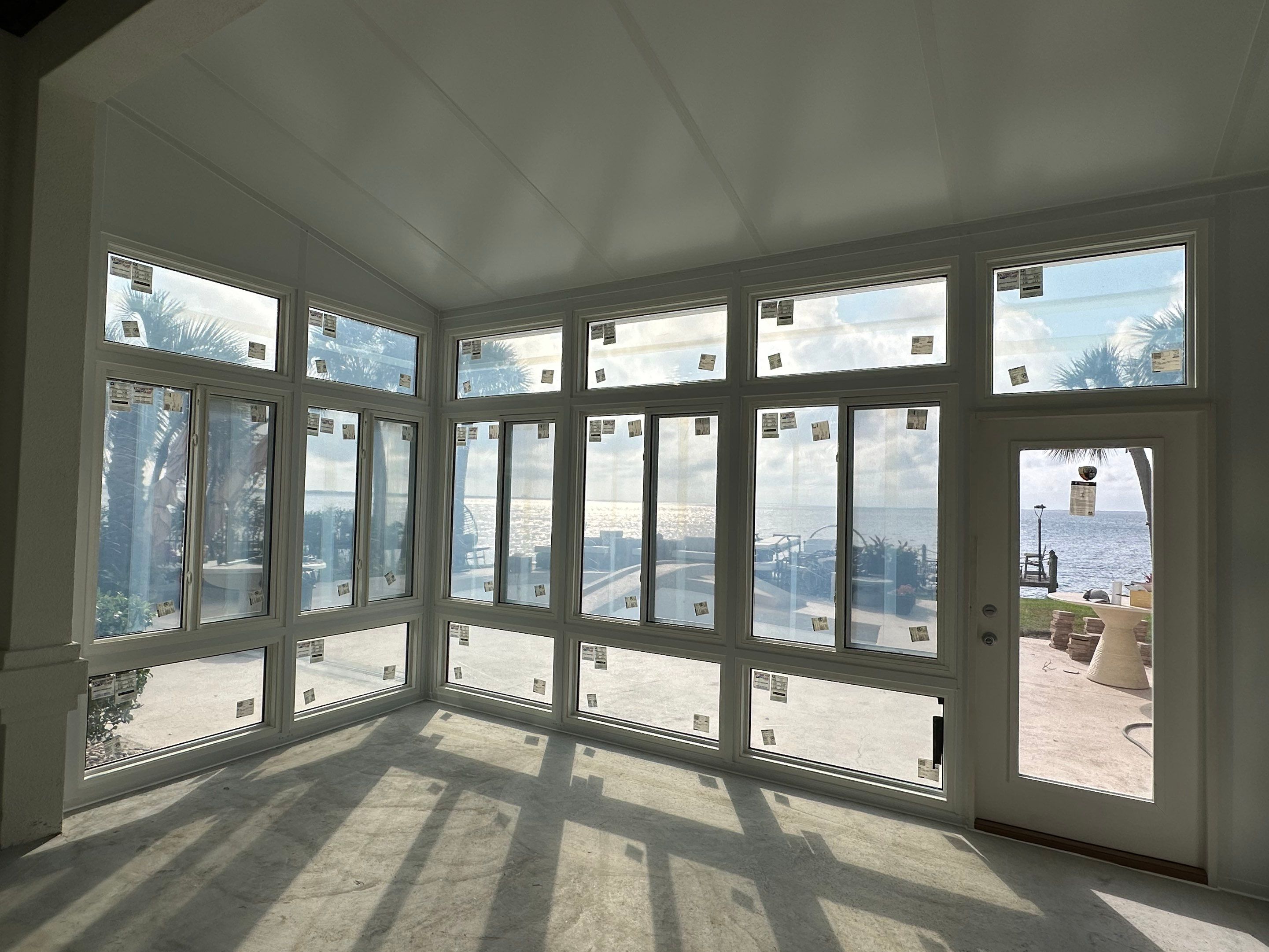 Miramar Beach Glass Room w/Hurricane Resistant Colorbeam by Titan Sunrooms