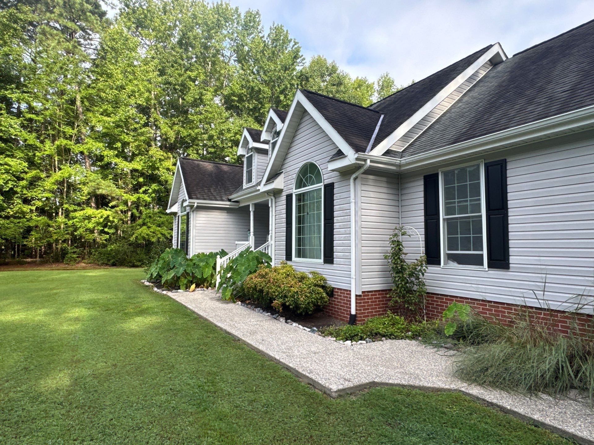 Architectural Shingle Roof Replacement for Multi-Gabled Home in Mathews by Cade Construction